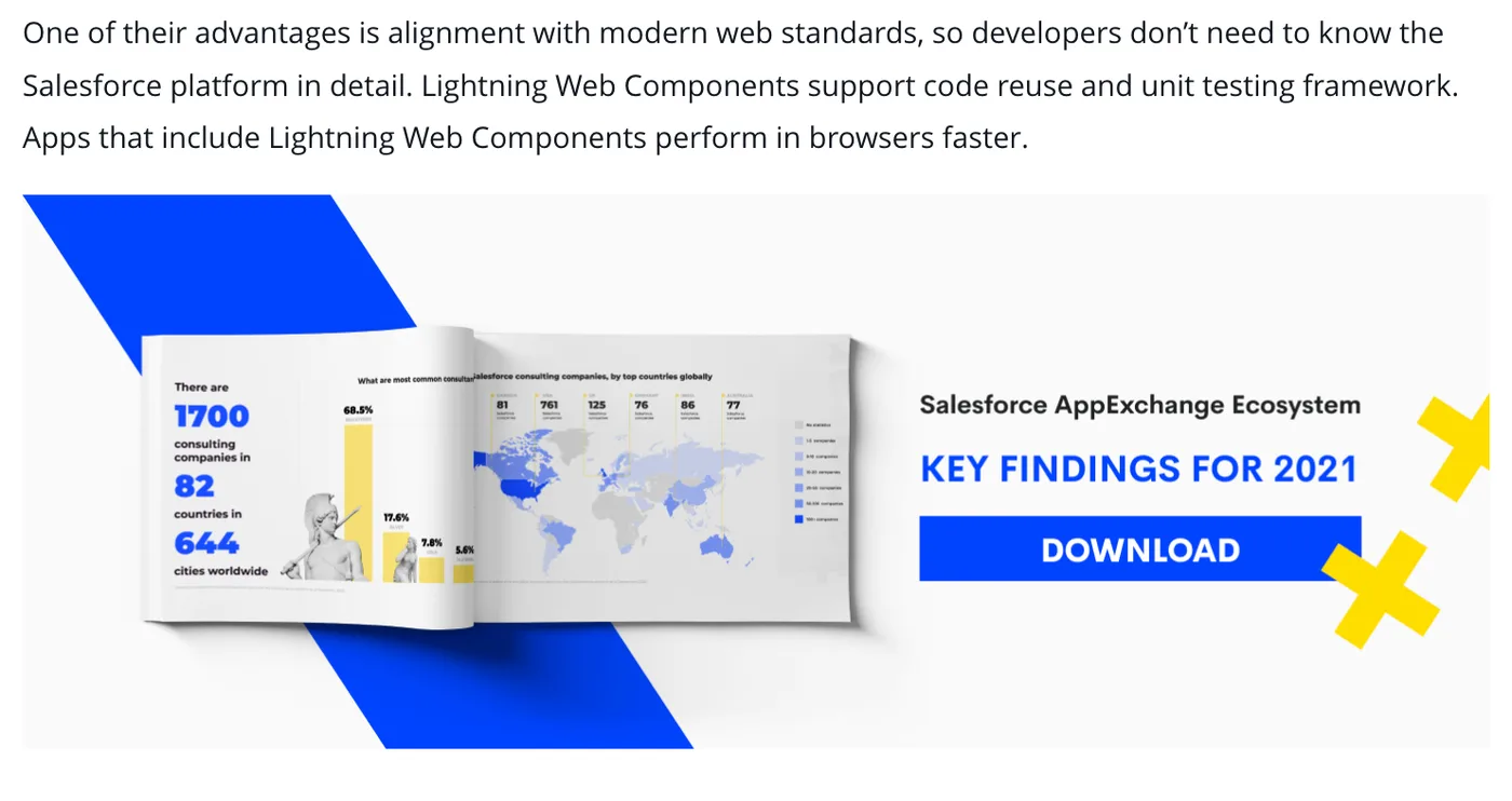 MagicFuse article banner inviting readers to download Salesforce AppExchange research